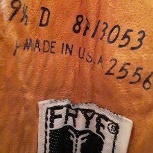 Frye Men's Campus Boot 2556 Size 9 1/2 D